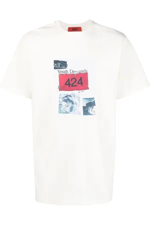424 FAIRFAX T-Shirt mit Logo-Print
