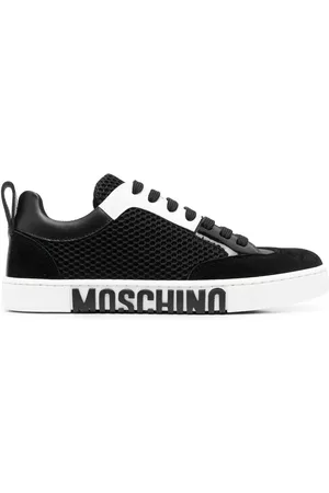 Moschino Damen Sneakers - Sneakers mit Logo-Prägung