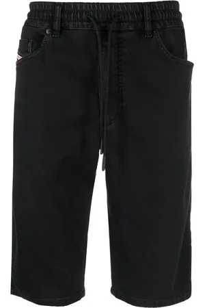 Diesel Jeans-Bermudas mit geradem Bein