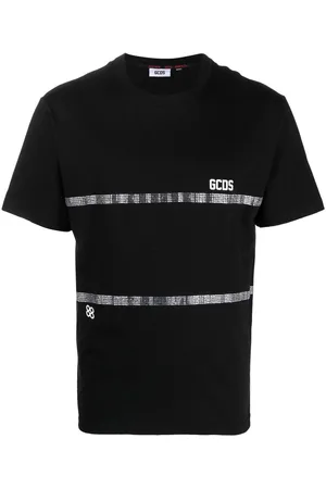 GCDS T-Shirt mit Kristallen