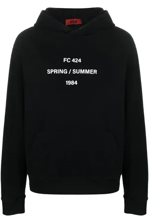 424 FAIRFAX Hoodie mit Logo-Stickerei