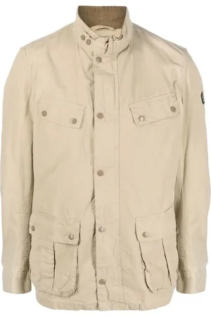 Barbour Jacke im Military-Look
