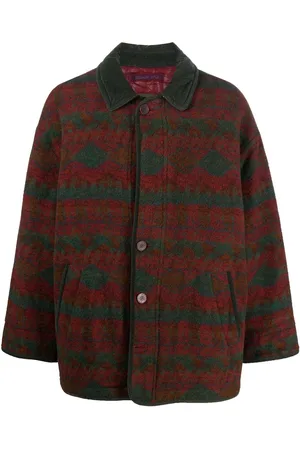 Missoni 1980 Mantel mit Argyle-Muster
