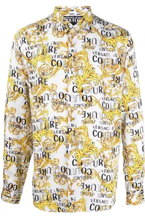 VERSACE Hemd mit Signature-Barocco-Print