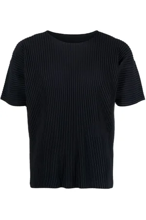 Issey Miyake Plissiertes T-Shirt