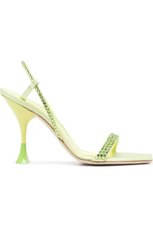 3Juin Sandalen mit Kristallen