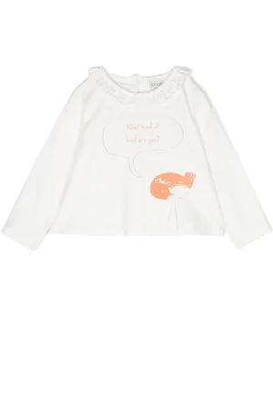 KNOT Langarmshirt mit Vogel