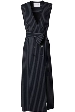 Carolina Herrera Damen Freizeitkleider - Doppelreihiges Kleid mit V-Ausschnitt