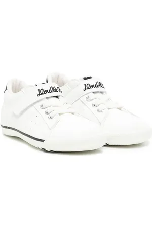 Miki House Bestickte Sneakers mit Klettverschluss