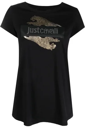 Roberto Cavalli T-Shirt mit Logo-Print