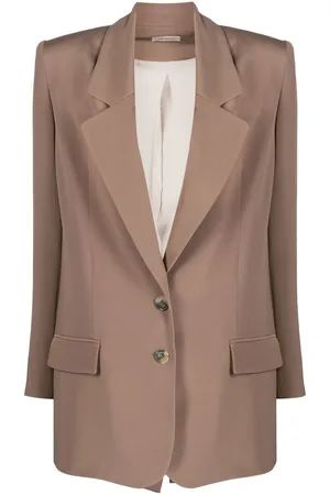 The Mannei Blazer mit fallendem Revers