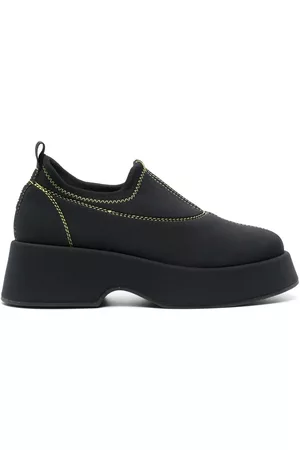 Ganni Flatform-Schuhe im Retro-Look