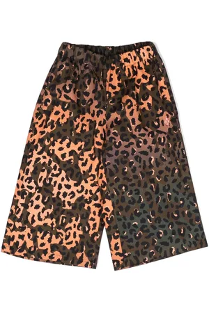 MARCELO BURLON Hose mit Geparden-Print