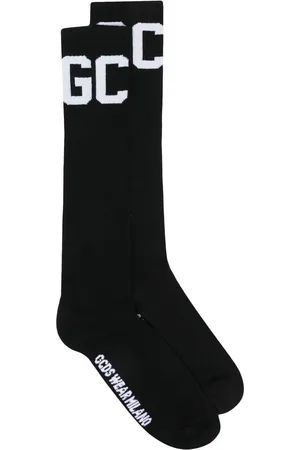 GCDS Socken mit Intarsienmuster