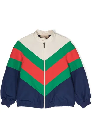 Gucci Bomberjacke in Colour-Block-Optik