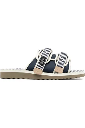 SUICOKE Moto Sandalen mit Klettverschluss