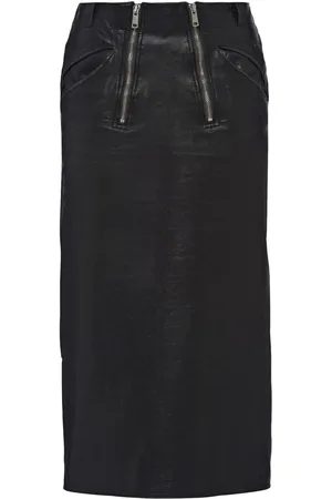 Prada Bleistiftrock aus Leder