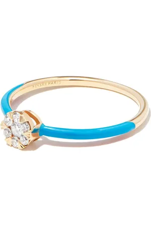 PERSÉE 18kt Gelbgoldring mit Diamanten