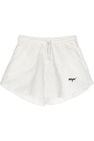 Msgm Shorts mit Lochstickerei
