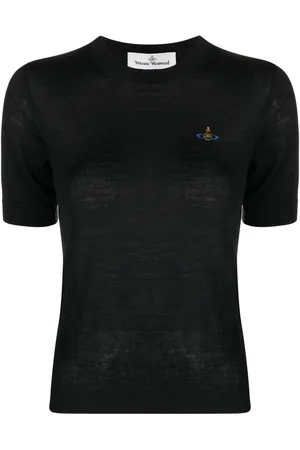Vivienne Westwood Strickoberteil mit Logo