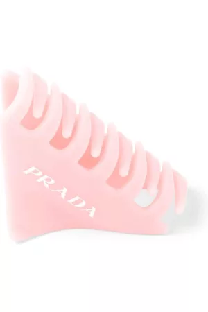 Prada Damen Haarschmuck - Haarspange mit Logo-Print