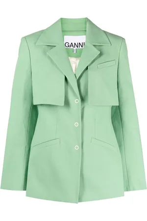 Ganni Einreihiger Blazer