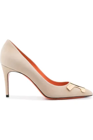 santoni Pumps aus Wildleder 85mm