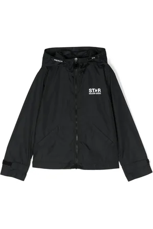 Golden Goose Kapuzenjacke mit Logo-Print