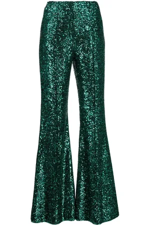 Elie saab Schlaghose mit Pailletten