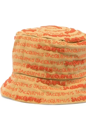 Jacquemus Fischerhut mit Logo-Stickerei