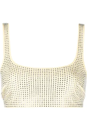 Patrizia Pepe Top mit Kristallen