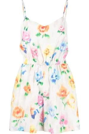 Moschino Minikleid mit Blumen-Print