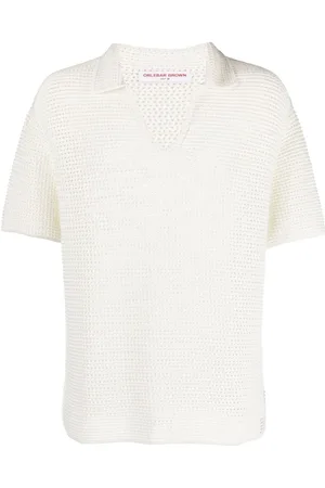 Orlebar Brown Gehäkeltes Batten Poloshirt