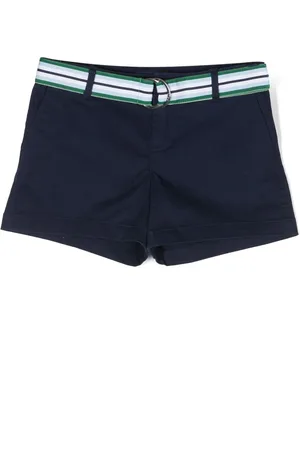 Ralph Lauren Shorts mit gestreiftem Gürtel