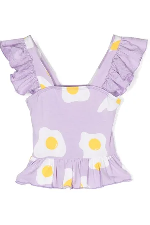 Wauw Capow by Bangbang Beatrix Top mit Eier-Print