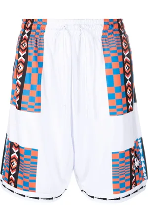 MARCELO BURLON Aop Folk Kappa Joggingshorts