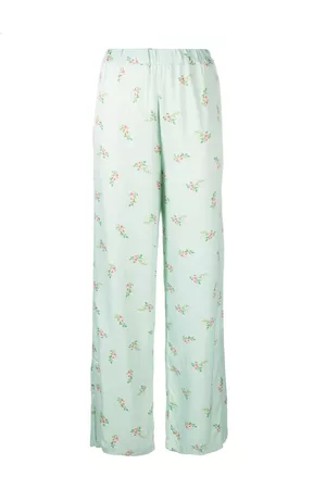 Sleeper Damen Schlafanzüge - Pyjama-Hose mit Blumen-Print