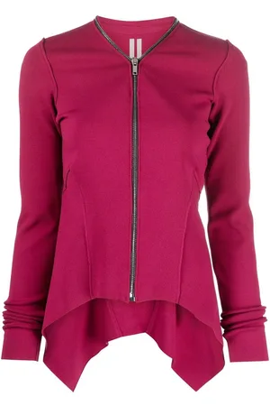 Rick Owens Jacke mit Zipfelsaum