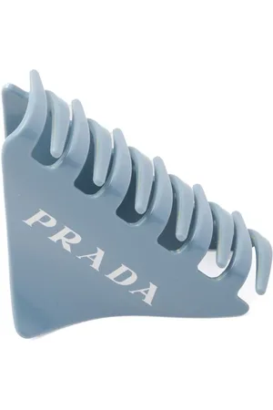 Prada Haarspange mit Logo-Print