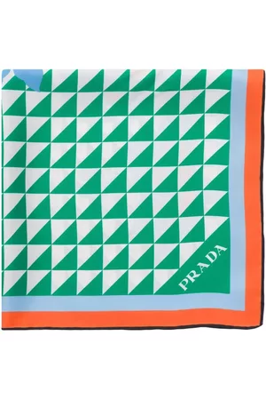 Prada Damen Schals - Schal mit grafischem Print
