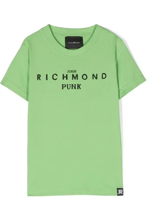 John Richmond TEEN T-Shirt mit Logo-Print