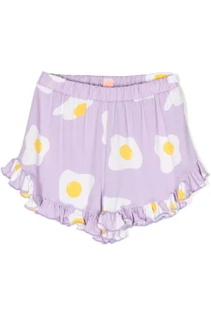 Wauw Capow by Bangbang Augusta Shorts mit Eier-Print