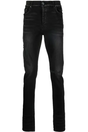 AMIRI Skinny-Jeans mit Logo-Stickerei