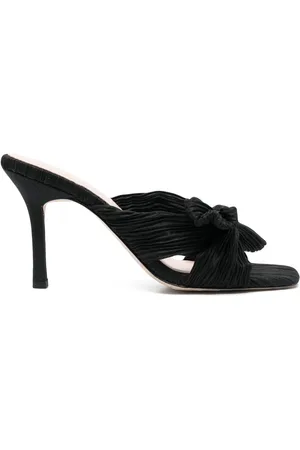 Loeffler Randall Mules mit Knoten