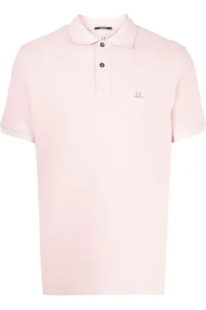 C.P. Company Poloshirt mit Logo-Stickerei