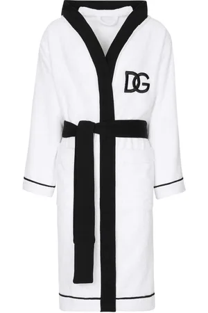 Dolce & Gabbana Bademantel mit Logo-Stickerei