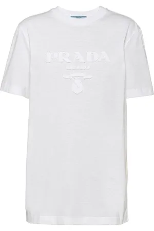 Prada Besticktes T-Shirt
