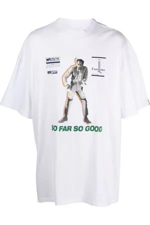 MARTINE ROSE T-Shirt mit grafischem Print