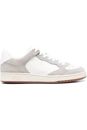 Ralph Lauren Court Sneakers mit Wildledereinsätzen