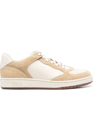 Ralph Lauren Court Sneakers mit Wildledereinsätzen